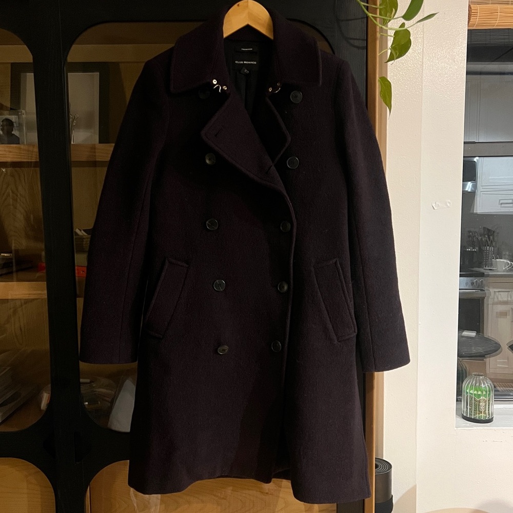 Club Monaco Italian Wool Coat